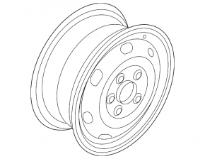 Комплект дисков R17 5*112 4шт VW Passat b8 16-19 USA SE