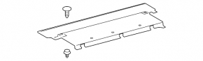 Пол багажника передний Toyota Prius 20 04-09 беж