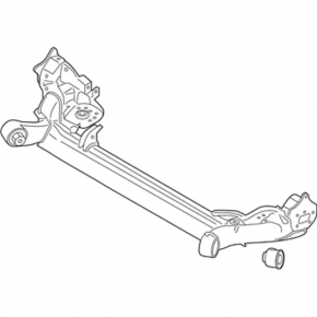 Bara spate Ford Ecosport 18-21 FWD
