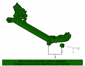 Bara spate Ford Ecosport 18-21 FWD