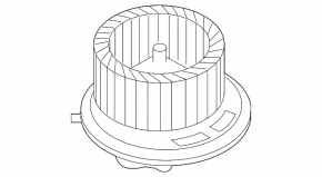 Ventilator încălzire motor BMW 335i e92 07-13