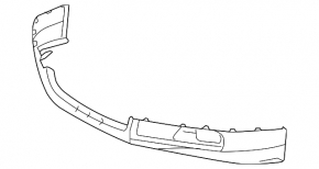 Губа переднего бампера Toyota Camry v40 SE