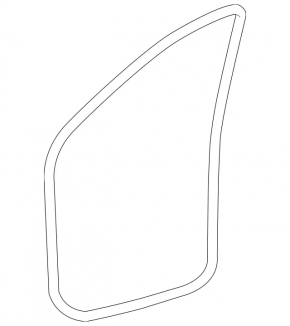 Уплотнитель двери передней левой Mercedes R-class W251 06-13