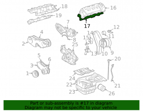 Крышка клапанная левая 3MZ-FE Lexus RX400h 06-09
