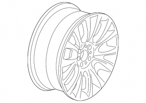Диск колесный R19 349 стиль BMW 5 F10 11-16 8.5x19