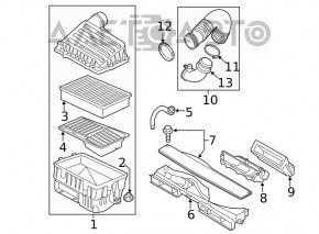 Capac admisie aer Audi A3 22-26
