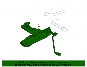 Cric Mercedes Clasa C W205 15-21