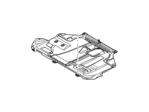 Защита двигателя Ford Focus mk3 11-18 2.0