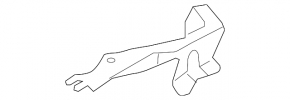 Петля капота левая Mazda3 03-09 HB