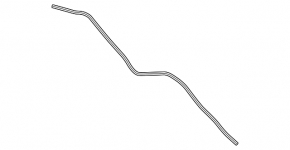 Уплотнитель капота задний Ford Mustang mk6 15-23