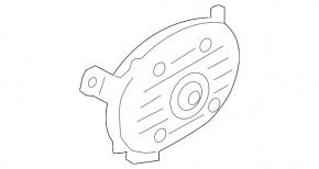 Subwooferul Meridian al Land Rover Range Rover Velar 18-20
