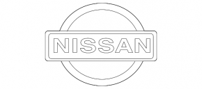 Эмблема надпись SR крышки багажника Nissan Altima 16-18