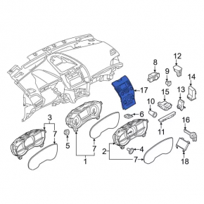 USB Hub Ford C-max MK2 16-18