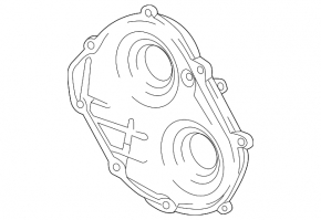 Крышка ГБЦ Audi A6 C8 19-25 3.0T правая