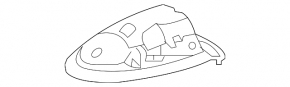 Антенна плавник Infiniti G25 G35 G37 4d 06-15 без навигации