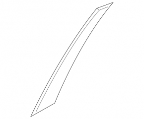 Ornamente ușă laterală dreapta față neagră pentru Nissan Murano 25-26
