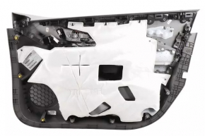 Обшивка двери карточка передняя левая Chevrolet Volt 16- кожа серая