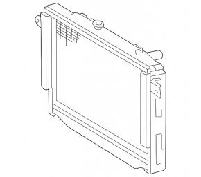 Radiator de răcire cu apă Lexus LX 03-07