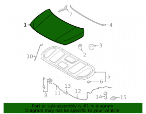 Капот голый Kia Seltos 21-26