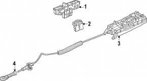 Schimbător de viteze VW Atlas 24-25 cu buton de parcare și start-stop
