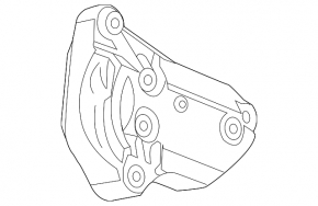 Кронштейн компрессора кондиционера Chevrolet Volt 11-15