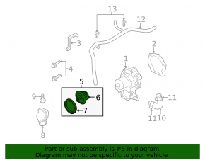 Termostat Subaru Outback 10-12 2.5