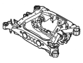 Subcadru spate BMW i4 22-26