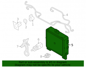 Радар круиз Control Module VW Golf GTI/R 25-26