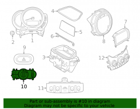 Управление светом Mini Cooper F56 3d 14-23 авто, под птф