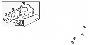 Обшивка арки правая Honda CRZ 11-11