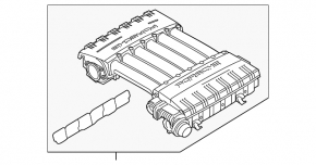 Коллектор впускной Porsche Cayenne 958 11-17 3.6