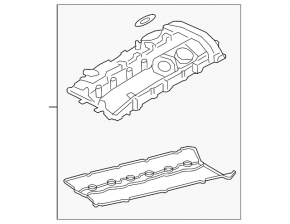 Крышка клапанная BMW X5 G05 19-23 3.0T B58B30C