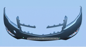 Bara fata goala Chevrolet Volt 11-15 cu senzori de parcare