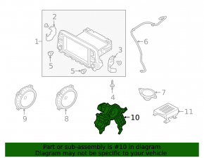 Сабвуфер Hyundai Kona 18-23