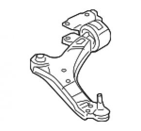 Braț de control inferior, față dreapta, Land Rover Range Rover Evoque 2016-2017