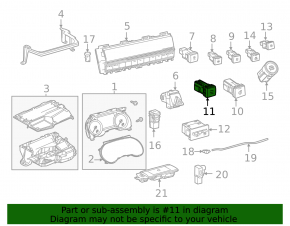 Кнопка POWER DOOR Toyota Sienna 21-26