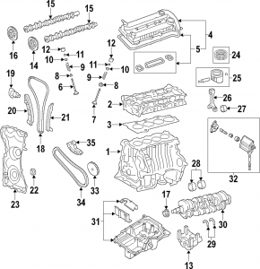 Поршень Ford Escape 13-19 2.5