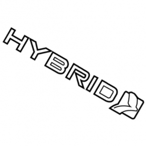 Эмблема надпись HYBRID крышки багажника Ford Fusion mk5 13-18