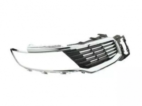 Решетка радиатора grill правая Lincoln MKX 16-18 хром