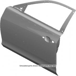 Дверь в сборе передняя левая Cadillac CTS 14-19 черный GBA, keyless