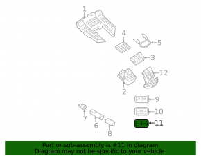 Кнопка противоугонной системы Porsche Cayenne 958 11-17