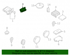 Монитор, дисплей, навигация Audi Q3 8U 15-18 6"