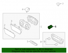 Кнопка зажигания Start-Stop Hyundai Sonata 18-19