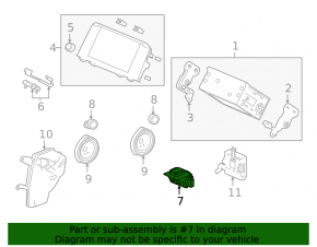 Антенна gps Honda CRV 17-22