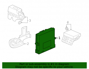 Telematics Control Unit Honda Insight 19-22