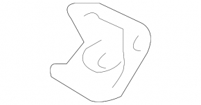 Maner de deblocare capota interior Toyota Sienna 15-19 gri