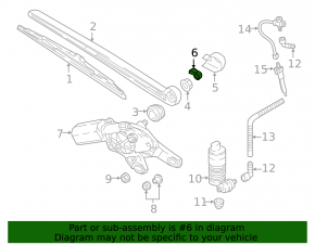 Duză spălător parbriz Audi Q5 80A 18-25