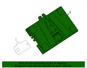 Modul de control al încărcării bateriei BMW 5 G30 17-23