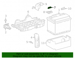 Клемма плюсовая АКБ Toyota Rav4 19-25 2.5