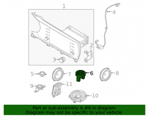 Динамик торпедный правый Kia K5 21-26